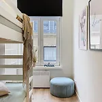 Etage 2 - In Centrum, 300m Zee En Gratis Parking 公寓 奥斯滕德