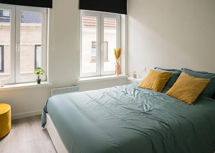 公寓 Etage 2 - In Centrum, 300m Zee En Gratis Parking *