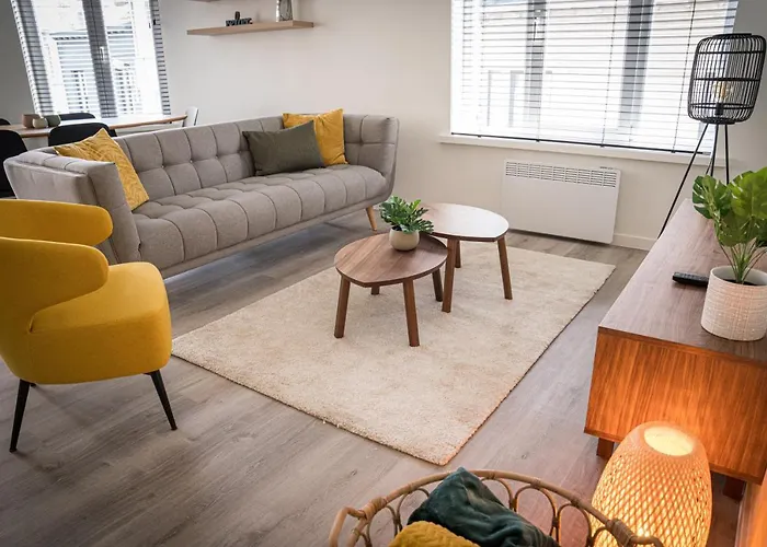 Etage 2 - In Centrum, 300m Zee En Gratis Parking 奥斯滕德